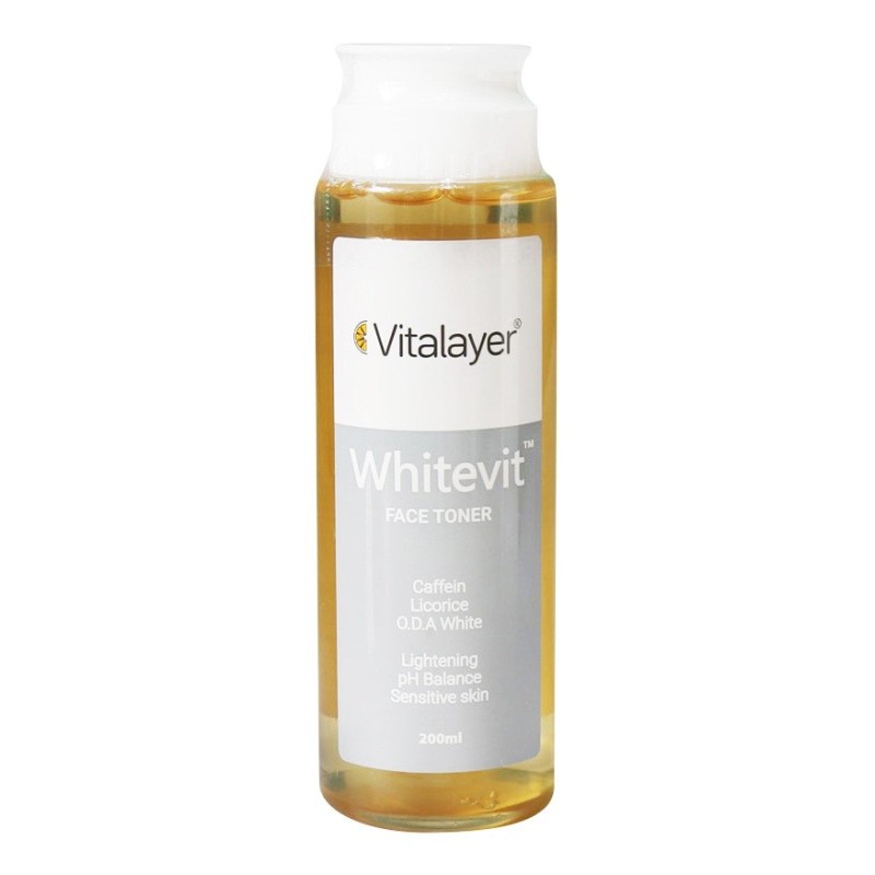 تونر پاک کننده صورت مدل وایت ویت Whitevit ویتالیر 200 میل