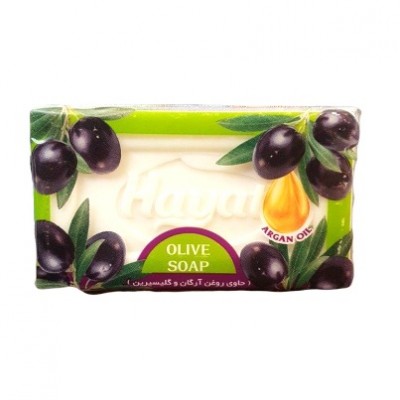 صابون حمام مدل زیتون Olive حیات 125 گرم