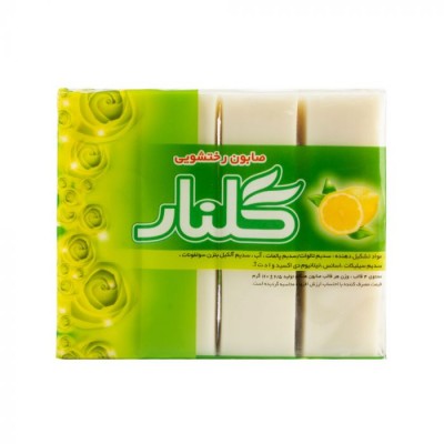 صابون رختشویی گلنار بسته 4 عددی