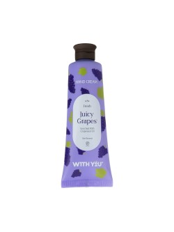 کرم مرطوب کننده حاوی روغن هسته انگور مدل Juicy Grapes ویت یو 50 میل