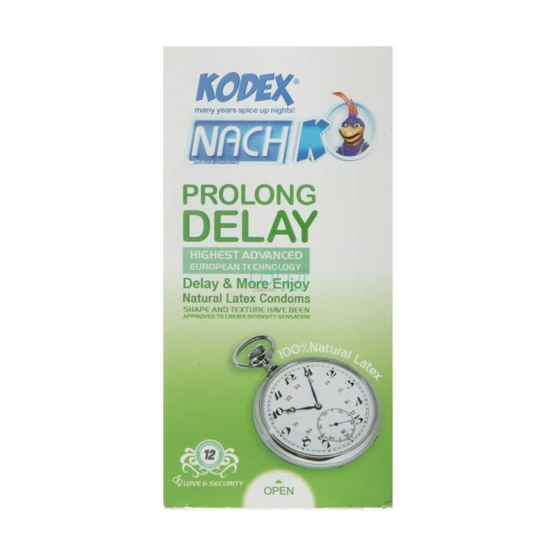 کاندوم مدل Prolong Delay کدکس بسته 12 عددی