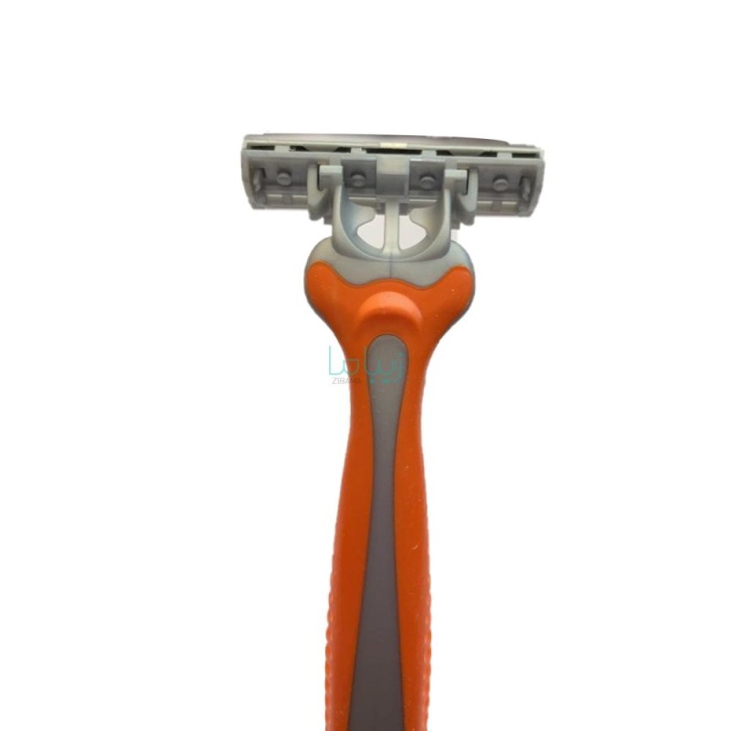 خودتراش 3 لبه مدل Triplex Sport نارنجی آیس کلاسیکو بسته 5 عددی