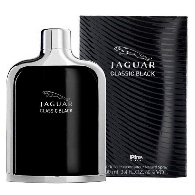 ادو پرفیوم مدل Jaguar Classic Black پینک ویژوال 100 میل