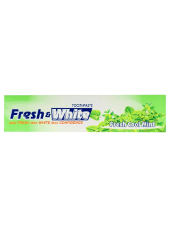 خمیر دندان مدل Fresh Cool Mint سبز فرش اند وایت 160 گرم