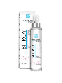 تونر بیتروی پوست خشک - قیمت تونر bitroy پوست خشک - خرید تونر dry skin bitroy 200 میل