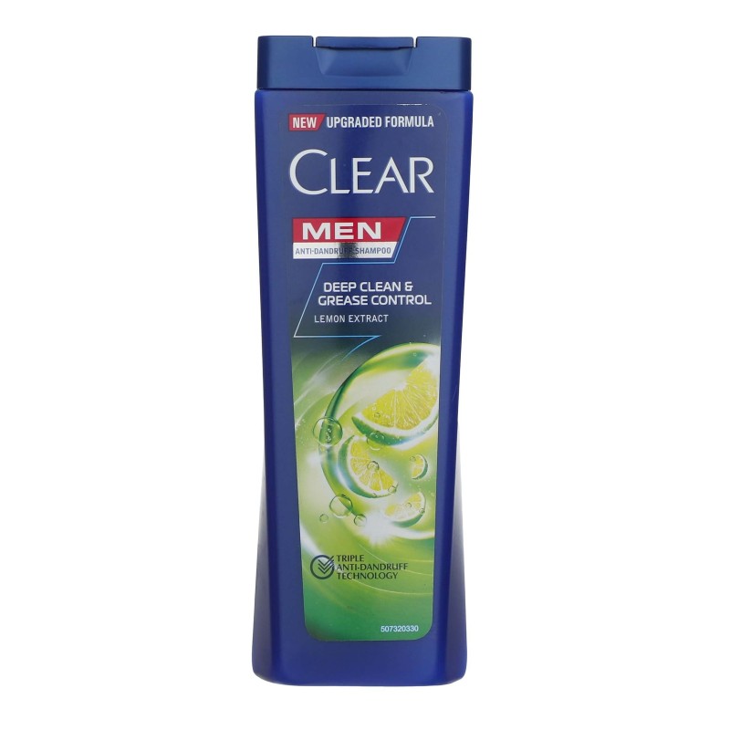 شامپو مردانه ضد شوره مدل Deep Clean & Grease Control کلیر 400 میل