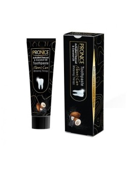 خمیر دندان حاوی کربن فعال و روغن نارگیل پرونایس 100 میل