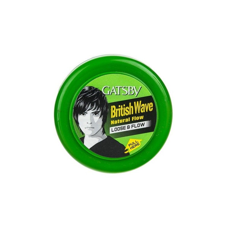واکس مو مدل British Wave سبز گتسبی 75 گرمی