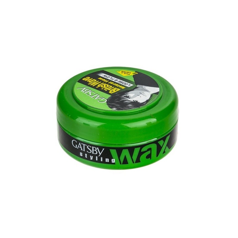 واکس مو مدل British Wave سبز گتسبی 75 گرمی