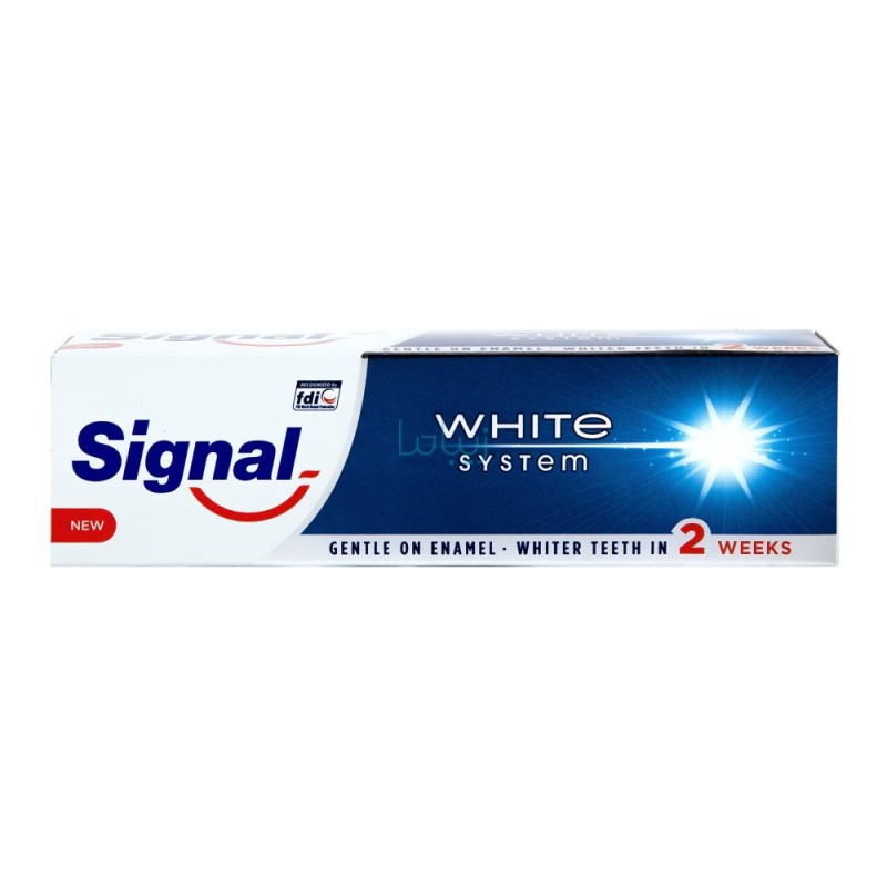 خمیر دندان سیگنال مدل White System سیگنال 75 میل
