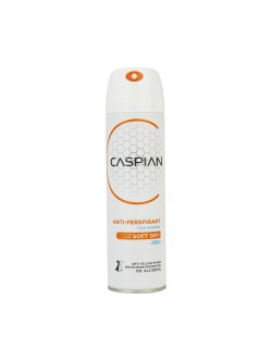 اسپری بدن ضد تعریق زنانه مدل Soft Dry کاسپین 150 میل