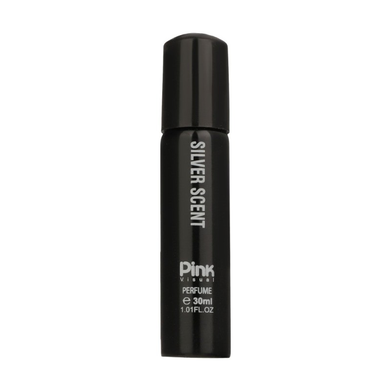 عطر جیبی مدل Silver Scent پینک ویژوال 30 میل