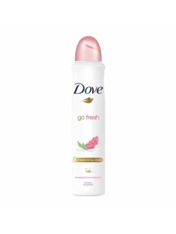 اسپری بدن ضد تعریق زنانه مدل Go Fresh (انار) داو، 250 میل
