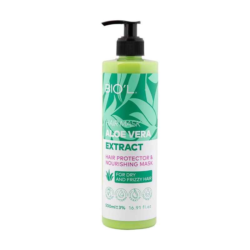 ماسک مو مدل آلوئه ورا Aloe Vera بیول 500 میل