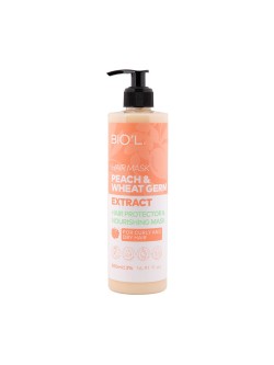 ماسک مو مدل هلو و جوانه گندم Peach & Wheat Germ بیول 500 میل