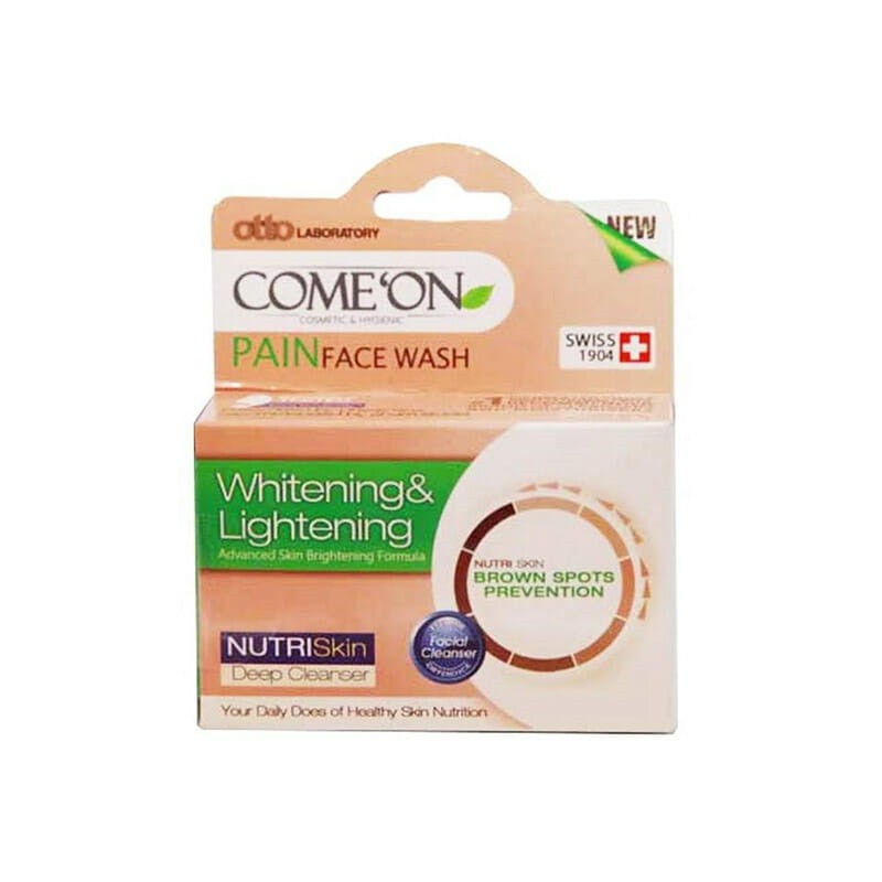پن شستشوی صورت مدل Whitening & Lightening کامان 90 گرم