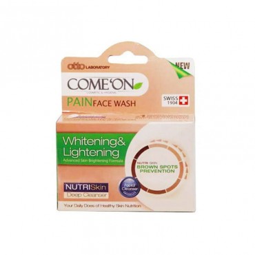 پن شستشوی صورت مدل Whitening & Lightening کامان 90 گرم