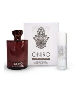 قیمت ادکلن oniro مردانه - ادکلن اونیرو مردانه فرگرانس با اسپری-  خرید ادکلن اونیرو با اسپری fragrance