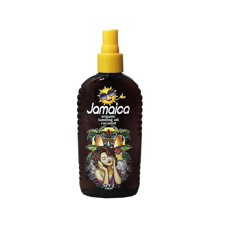 روغن برنزه کننده حاوی عصاره نارگیل جامائیکا 200 میل