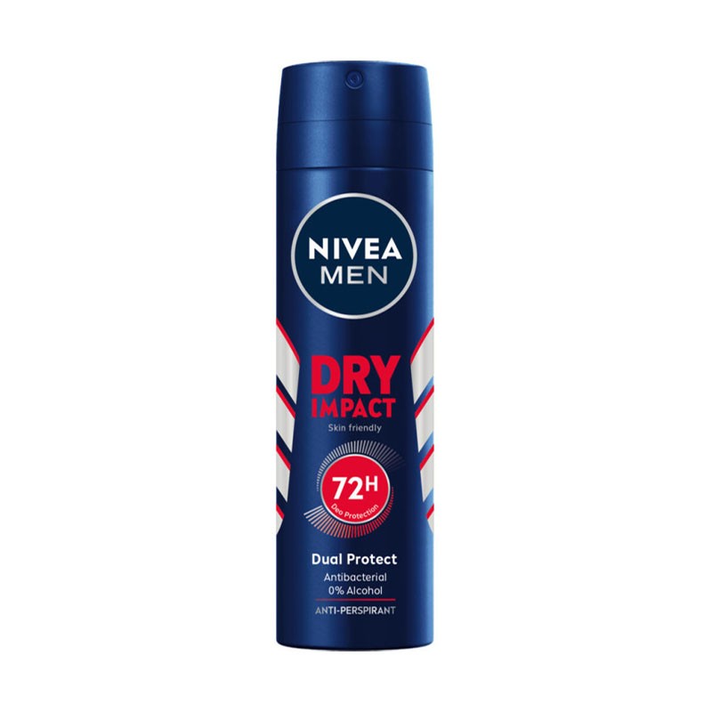 اسپری بدن مردانه پودری Dry Impact نیوا 150 میل