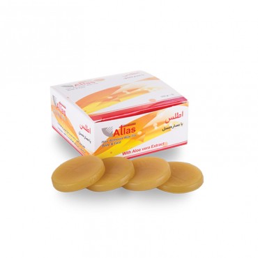 موم وکس اصلاح سکه ای مدل honey عصاره عسل وزن 500 گرم اطلس 24 عددی
