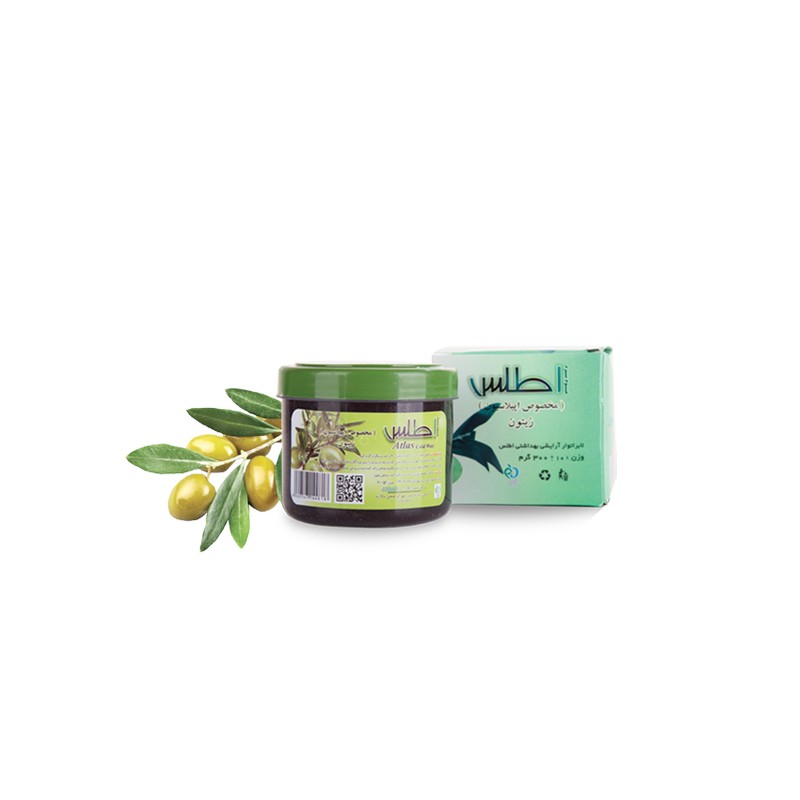 موم اصلاح سرد زیتون Olive اطلس 300 گرمی