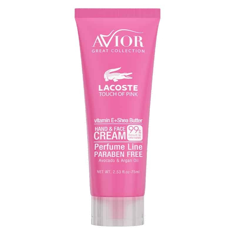کرم دست و صورت رایحه Lacoste Touch of Pink اویور 75 میل