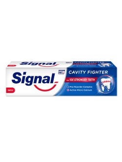 خمیر دندان ضد پوسیدگی مدل Cavity Fighter 10X سیگنال 100 میل