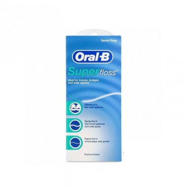 نخ دندان اورال بی مدل Super Floss