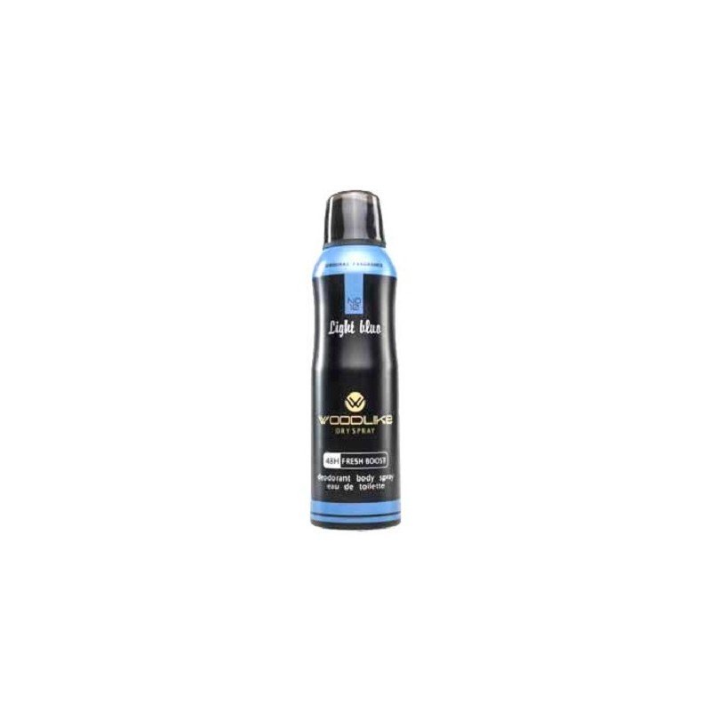اسپری بدن مدل Light Blue وودلایک 200 میل