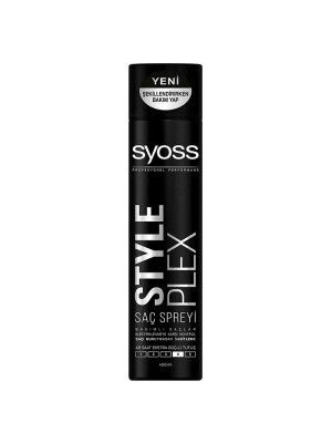 اسپری حالت دهنده مو مدل Style Plex شماره 4 سایوس 400 میل
