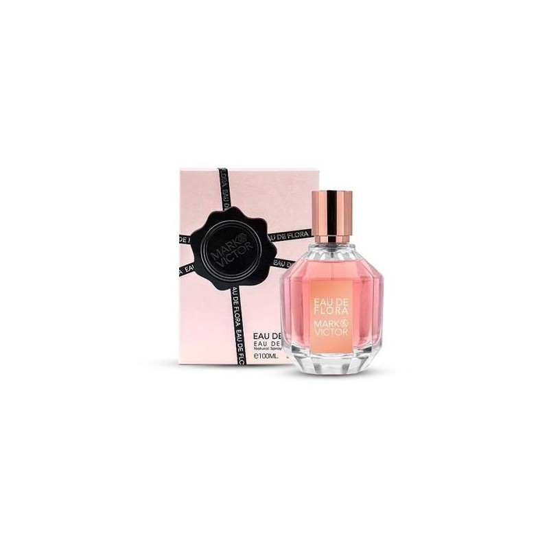 ادو پرفیوم مردانه مدل Eau de flora Mark & Victor فراگرنس ورد 100 میل