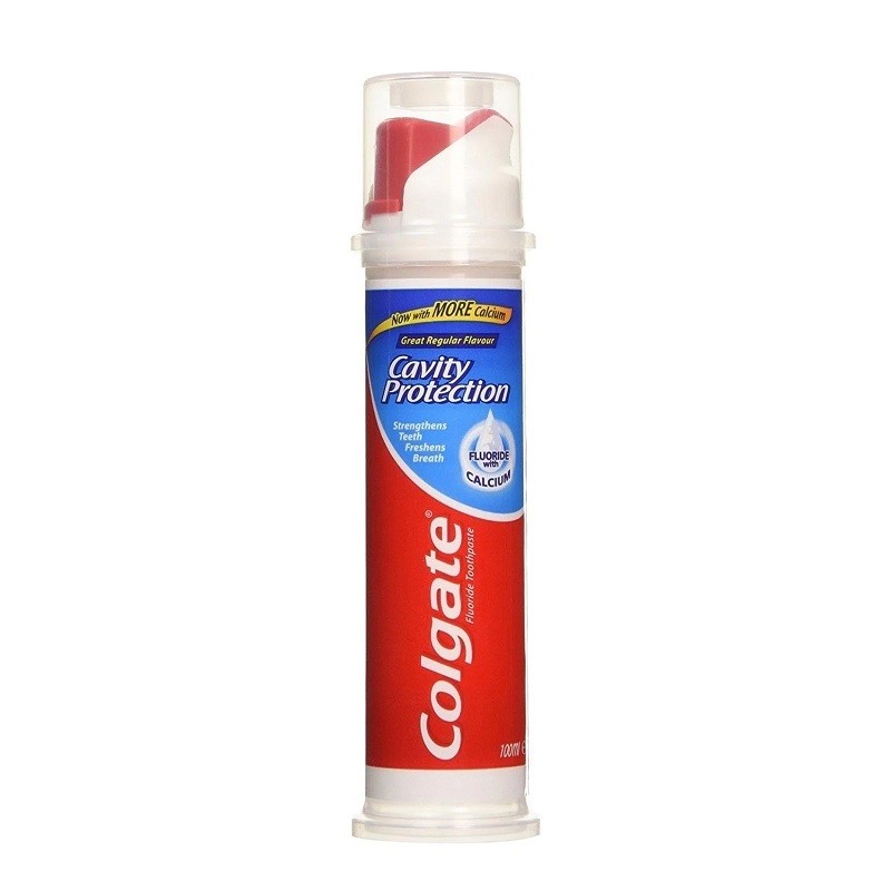 خمیر دندان پمپی مدل Cavity Protection کلگیت 100 میل