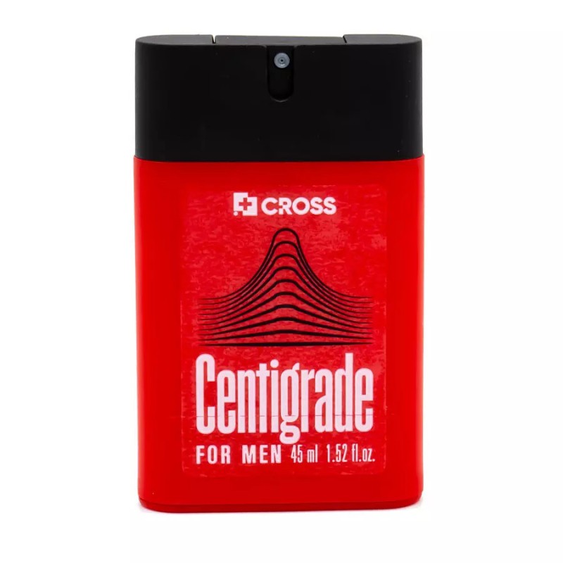 عطر جیبی مردانه مدل سانتیگراد Centigrade کراس 45 میل