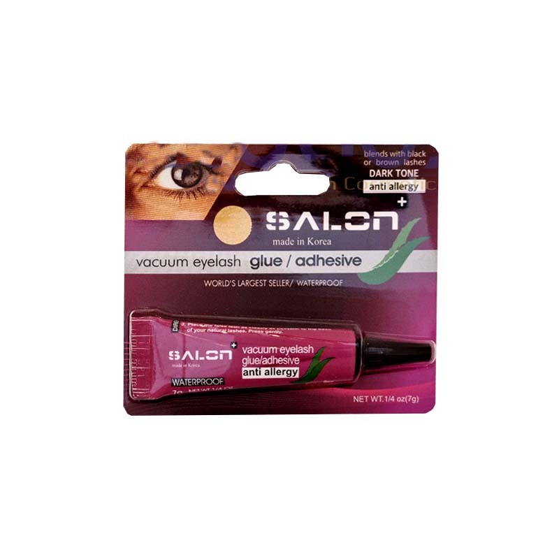 چسب مژه ضدآب آنتی آلرژی مشکی مدل Dark Tone سالن پلاس 7 گرم