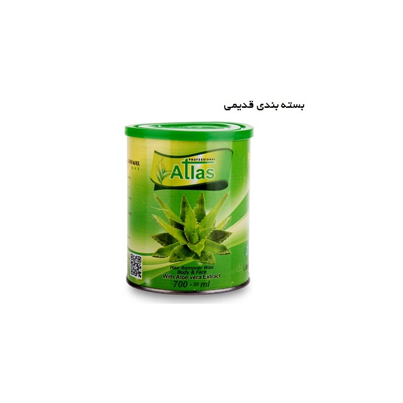 موم اصلاح کنسروی مدل آلوئه ورا Aloe Vera اطلس 700 میل