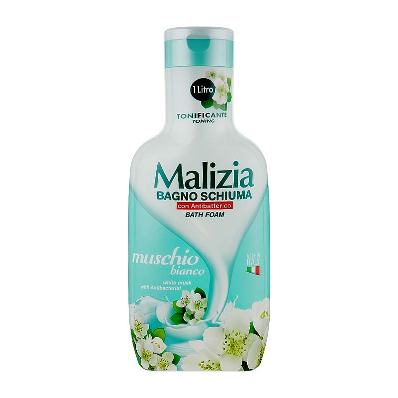 شامپو بدن مدل گل سفید White Musk مالیزیا 1 لیتر