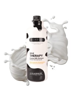 شامپو مو شیر تراپی مدل Milk Therapy مورفوس 1 لیتر
