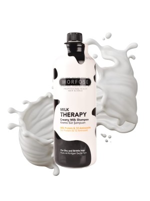 شامپو مو شیر تراپی مدل Milk Therapy مورفوس 1 لیتر