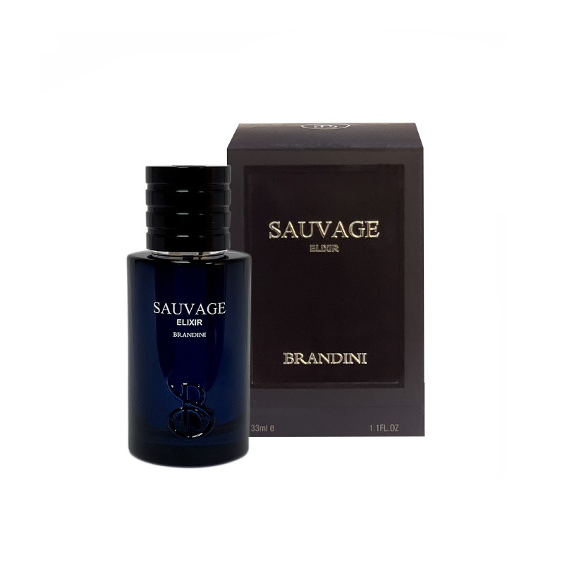 ادو پرفیوم مردانه مدل Sauvage Elixir برندینی 33 میل
