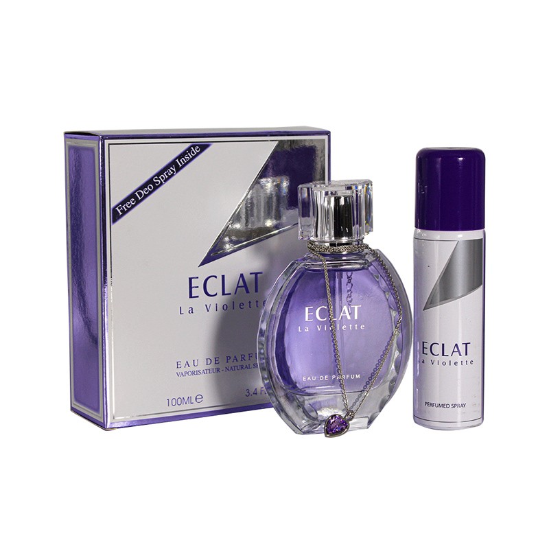 ادکلن زنانه مدل ECLAT La Violette همراه با اسپری فرگرانس 100 میل