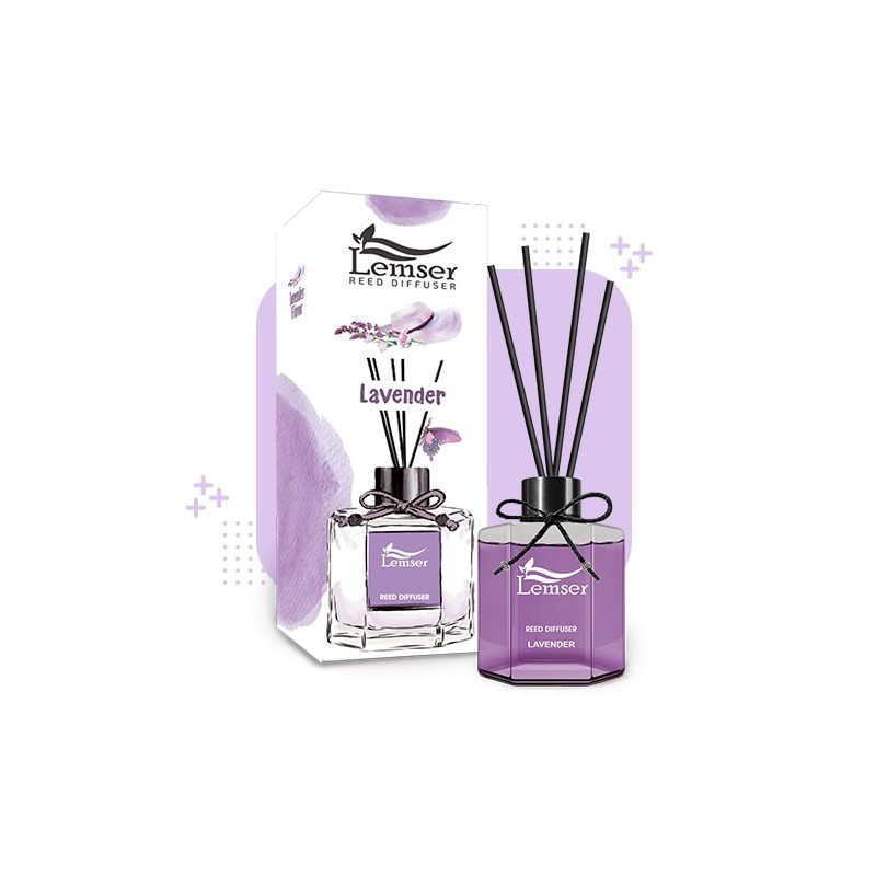 خوشبوکننده هوا رایحه لاوندر Lavender ریددیفیوزر لمسر 120 میل