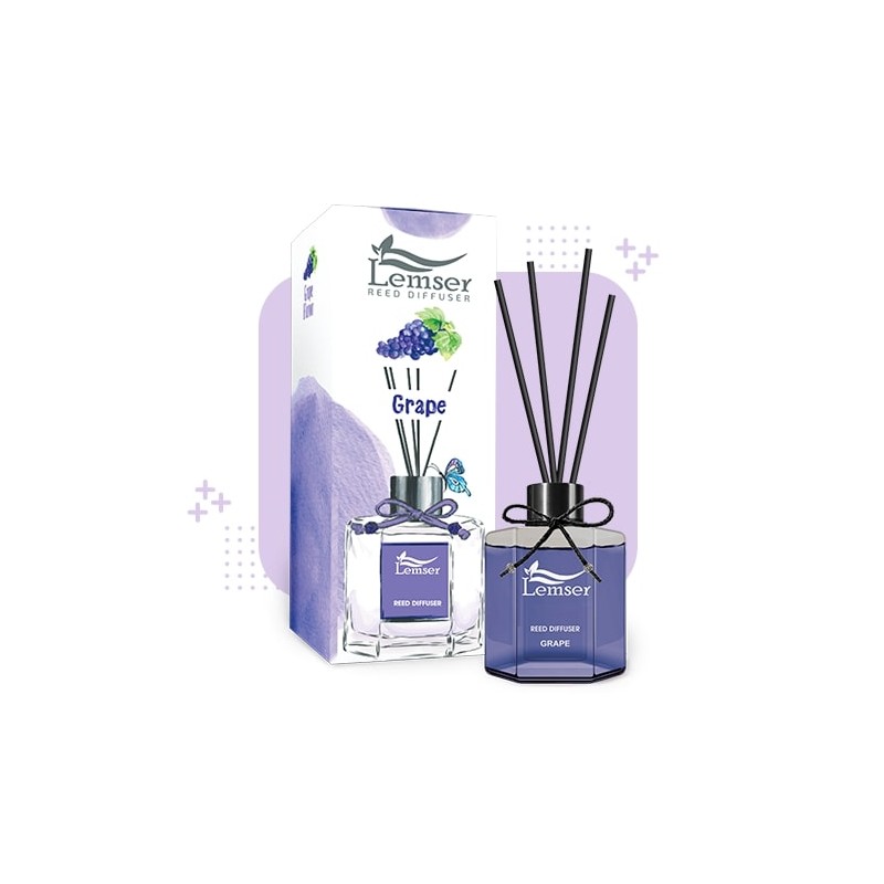 خوشبوکننده هوا رایحه گریپ Grape ریددیفیوزر لمسر 120 میل