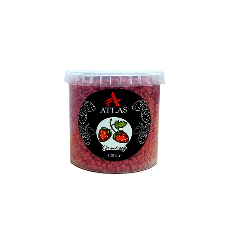 موم وکس اصلاح گرانولی مدل توت فرنگی اطلس 120 گرم