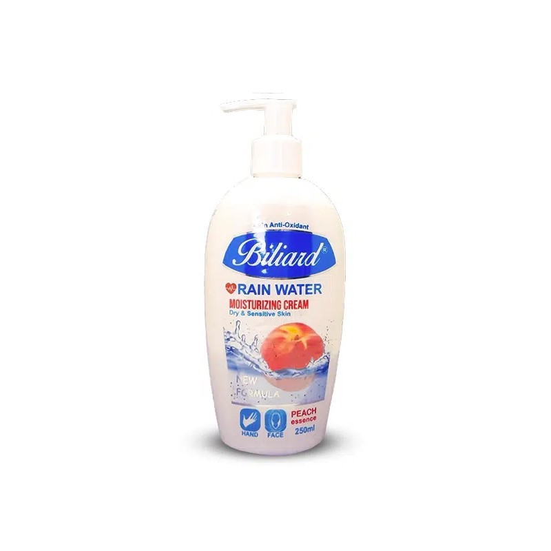 کرم دست و صورت آبرسان مدل پمپی رایحه هلو Peach بیلیارد 250 میل