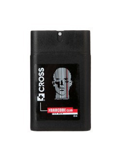 عطر جیبی مردانه مدل بارکد کلاب The Barcode Club کراس 45 میل