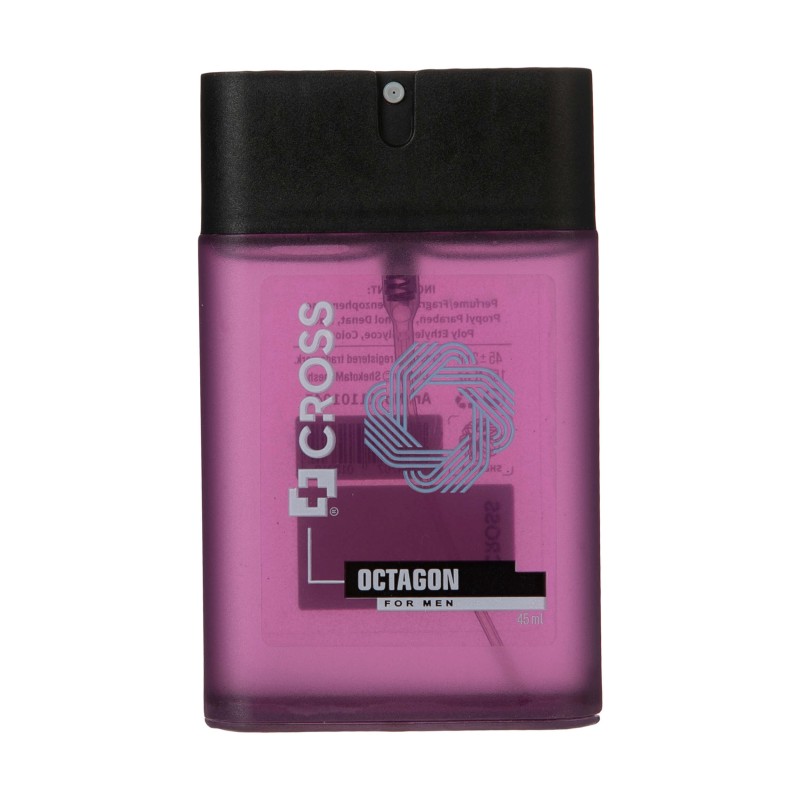 عطر جیبی مردانه مدل اکتاگان Octagon کراس 45 میل