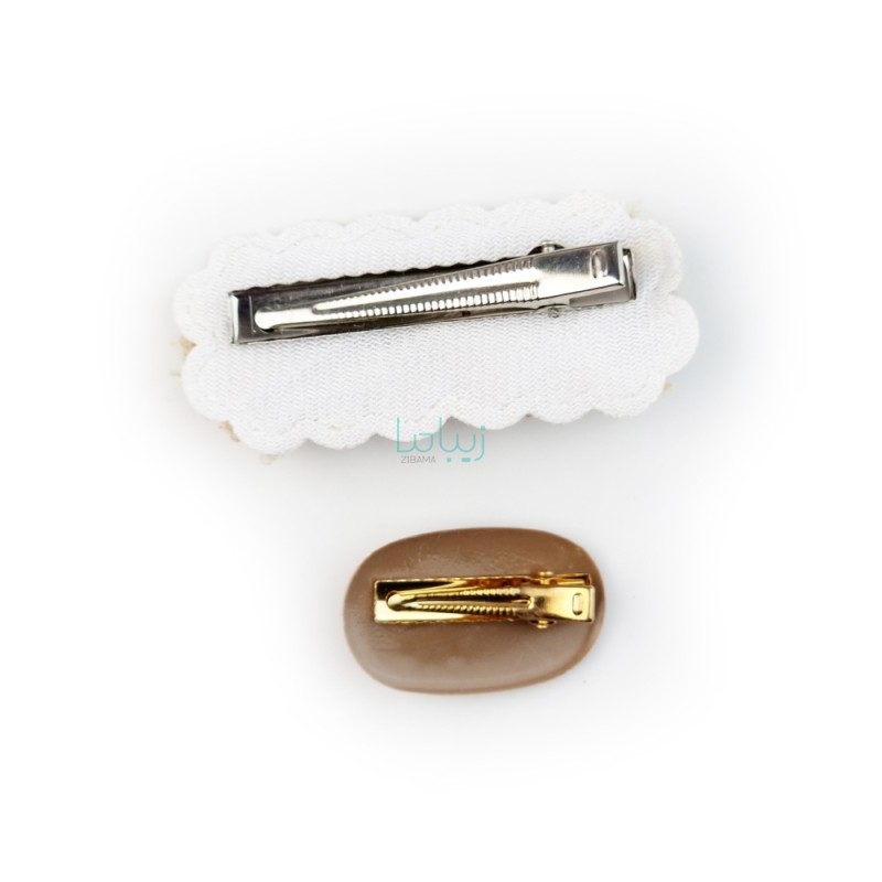 پک گیره مو طرح تدی کد A02 بسته 2 عددی