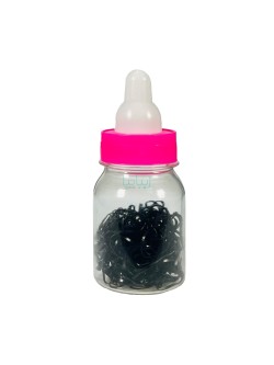 کش مو چهل گیس طرح شیشه شیر کودک رنگ مشکی Black کد 80-35-1
