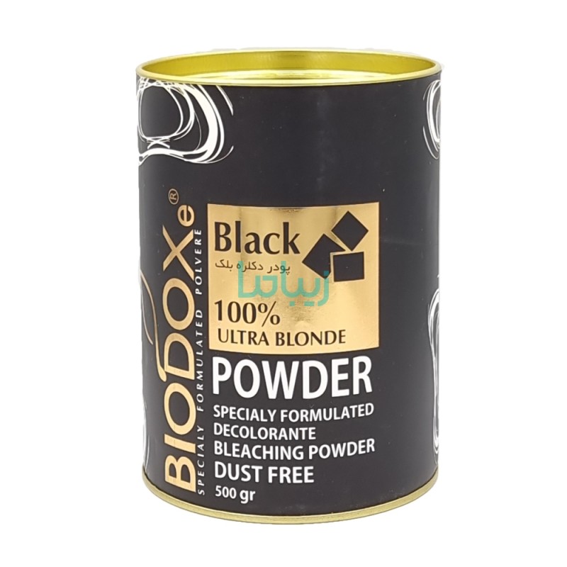 پودر دکلره بلک Black بیوداکس 500 گرم